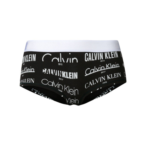 Imagen principal de producto de Calvin Klein bragas con motivo del logo - Negro - Calvin Klein