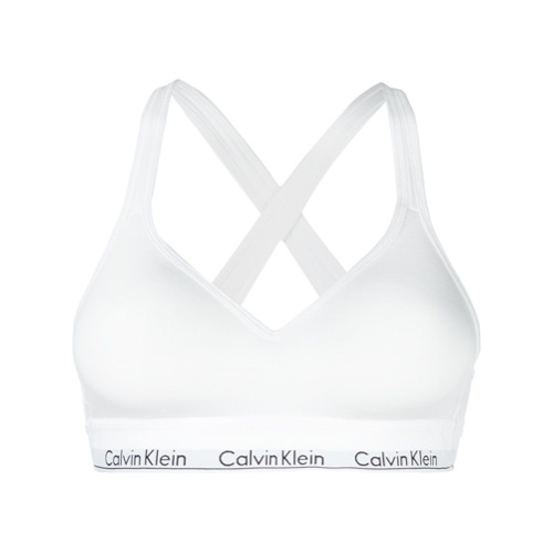 Imagen principal de producto de Calvin Klein Underwear sujetador cruzado en la parte posterior - Blanco - Calvin Klein
