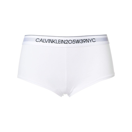 Imagen principal de producto de Calvin Klein Underwear bragas con banda con logo - Blanco - Calvin Klein