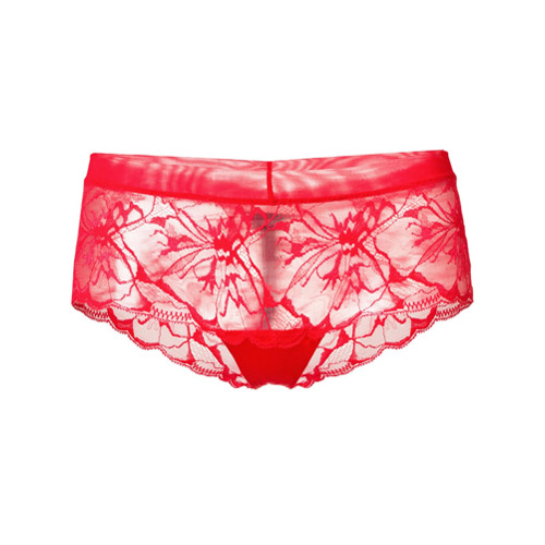 Imagen principal de producto de La Perla bragas estilo shorts de encaje - Rojo - La Perla