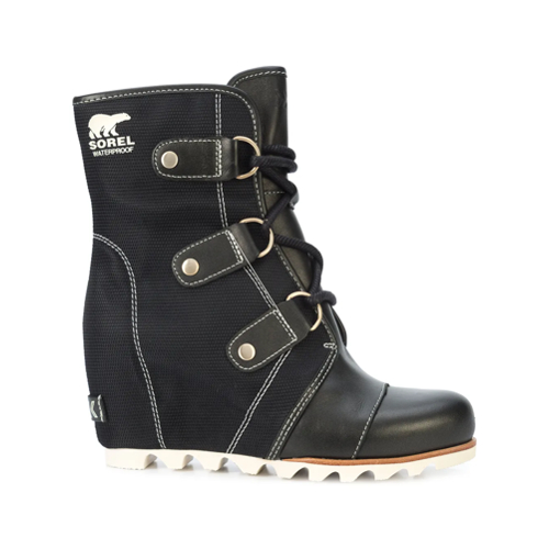 botines cuña