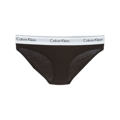 Imagen principal de producto de Calvin Klein Underwear braguitas con logo estampado en la cinturilla - Negro - Calvin Klein