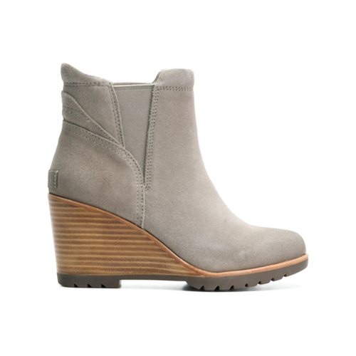 botines cuña