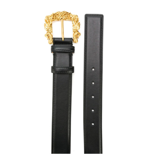 Imagen principal de producto de Versace cinturÃ³n con hebilla Baroque - Negro - Versace