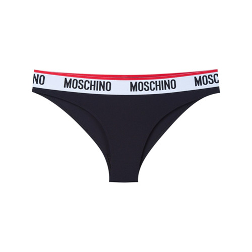 Imagen principal de producto de Moschino braga con logo - Negro - Moschino