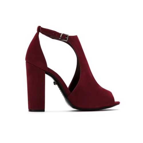 sandalia abotinada arezzo