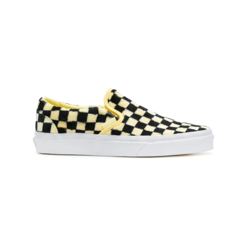 vans xadrez amarelo