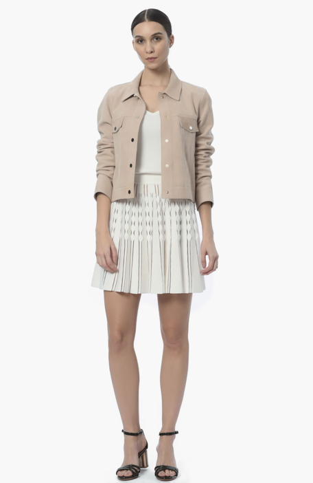 NETWORK Skirt, Ecru
