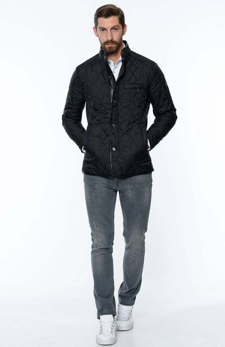 GEORGE HOGG Jacket & Vest, Black