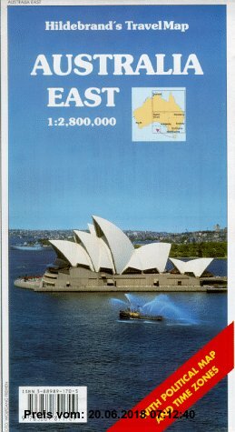 Gebr. - Hildebrand's Urlaubskarten, Australia East (Hildebrand Maps)
