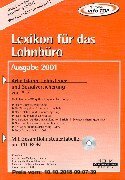 Gebr. - Lexikon für das Lohnbüro. Ausgabe 2001. Arbeitslohn - Lohnsteuer - Sozialversicherung von A bis Z