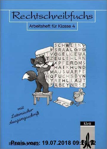 Gebr. - Rechtschreibfuchs, Ausgabe für Rheinland-Pfalz, neue Rechtschreibung, Arbeitsheft für Klasse 4