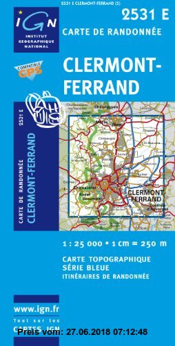 Gebr. - Clermont-Ferrand 1: 25 000/2531 E