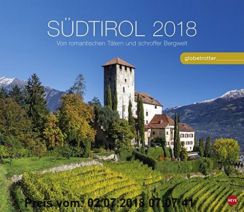 Gebr. - Südtirol Globetrotter - Kalender 2018