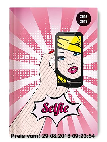 Gebr. - Collegetimer Pocket Selfie2016/2017 - Schülerkalender A6 - Weekly - 224 Seiten