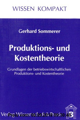 Gebr. - Produktions- und Kostentheorie