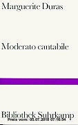Moderato Cantabile: Roman (Bibliothek Suhrkamp)