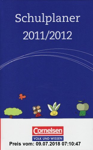Gebr. - Schulplaner 2011/2012: Mit zwei Lesebändchen und separatem Adress- und Telefonregister