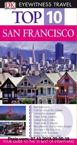 Gebr. - Top 10 San Francisco, English edition (DK Eyewitness Top 10 Travel Guide)