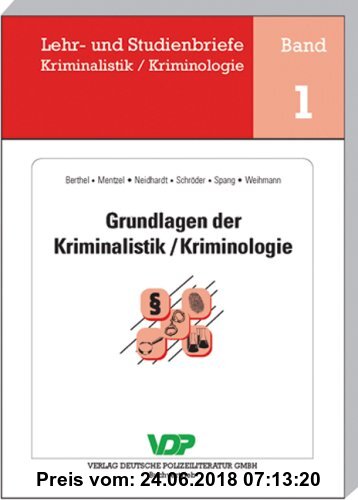 Gebr. - Grundlagen der Kriminalistik / Kriminologie