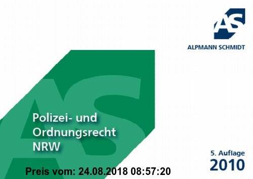 Gebr. - Polizei- und Ordnungsrecht NRW