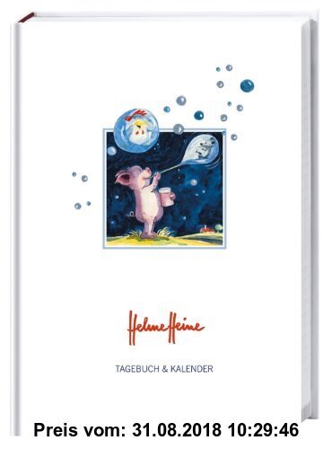 Gebr. - Helme Heine Kalenderbuch A5 2014: 17-Monats Tagebuch und Kalender