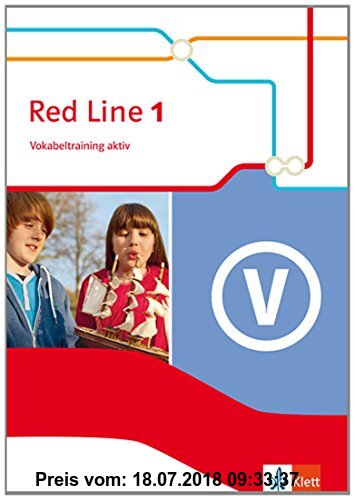 Red Line 1: Vokabeltraining aktiv Klasse 5 (Red Line. Ausgabe ab 2014)