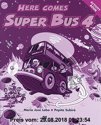 Gebr. - Here comes Super Bus: Level 4 / Activity Book