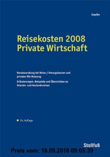 Gebr. - Reisekosten 2008 Private Wirtschaft