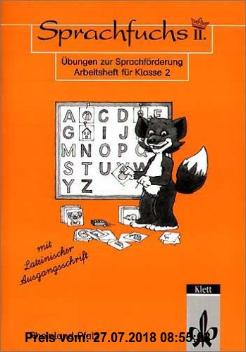 Gebr. - Sprachfuchs II, Ausgabe für Rheinland-Pfalz, neue Rechtschreibung, Arbeitsheft für Klasse 2, Lateinische Ausgangsschrift