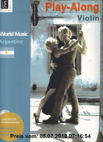 Gebr. - Argentina - Play-Along Violin, m. Audio-CD oder Klavierbegleitung