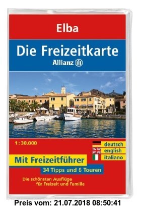 Gebr. - Die Allianz Freizeitkarte Elba 1:30 000