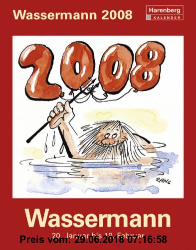 Gebr. - Harenberg Horoskopkalender Wassermann 2008