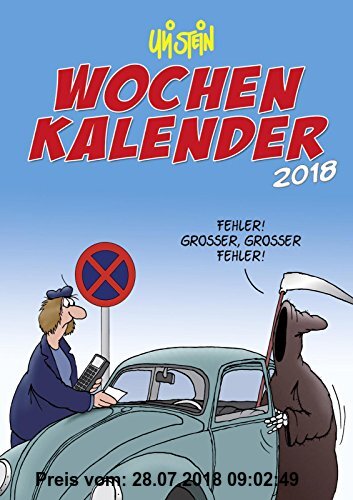 Gebr. - Uli Stein Wochenkalender 2018