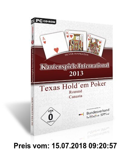 Gebr. - 50+ Silver Generation Kartenspiele International 2013  (PC)