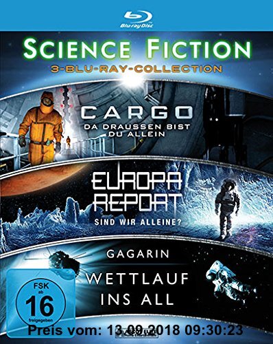 Gebr. - Sci-Fi-Box (3 Blu-ray-Collection) Cargo - Da draußen bist du allein / Gagarin - Wettlauf ins All / Europa Report [Blu-ray]