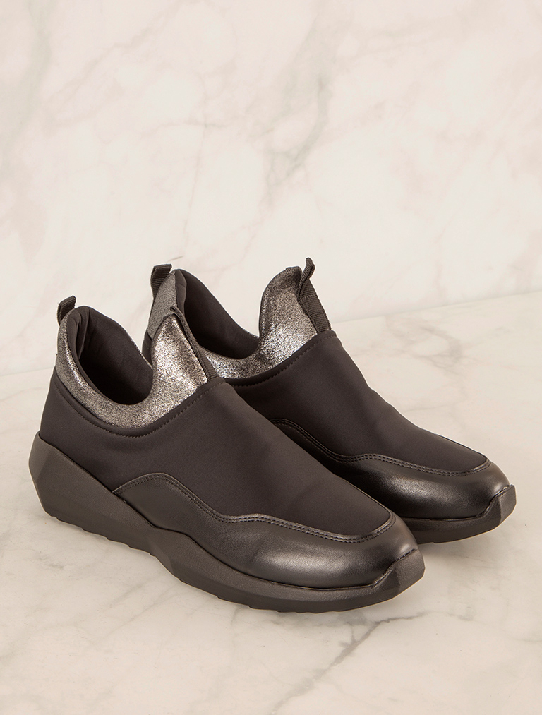 

Mecrea woman Edjo Sneakers, Black