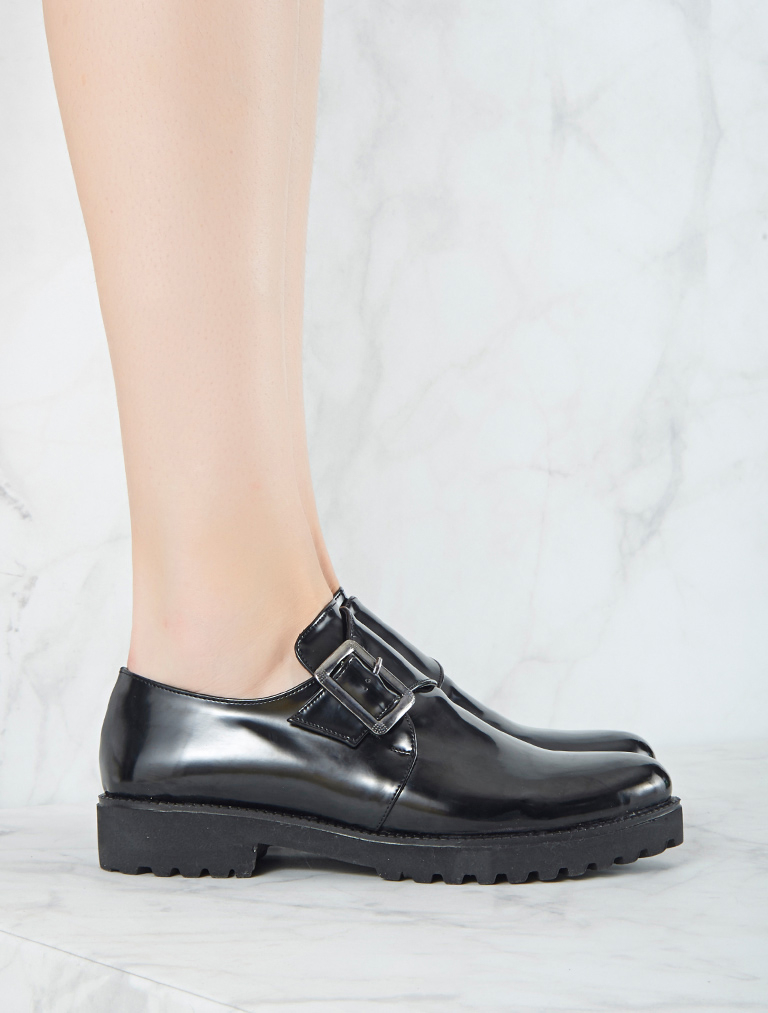 

Mecrea woman Jazz Oxford & Loafer Shoes, Black