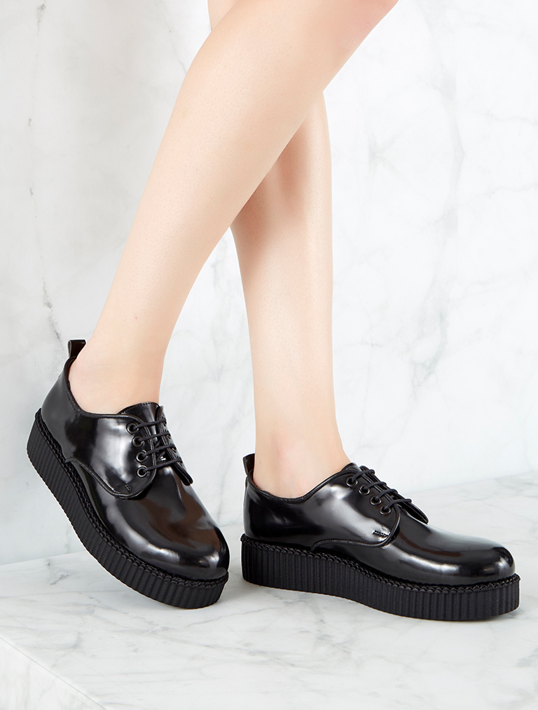 

Mecrea woman Roony Oxford & Loafer Shoes, Black