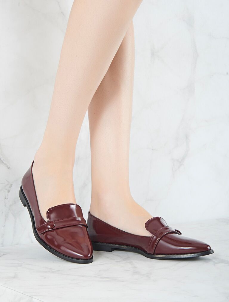 

Mecrea woman Mikasa Oxford & Loafer Shoes, Claret red