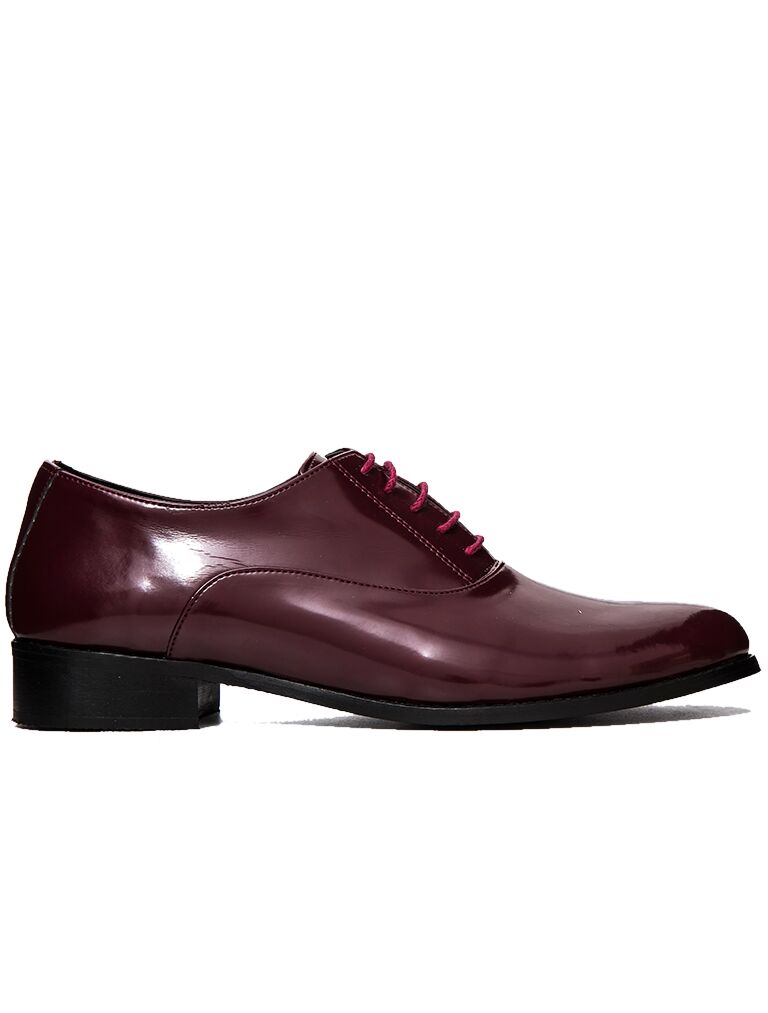 

Mecrea woman American Oxford & Loafer Shoes, Claret red