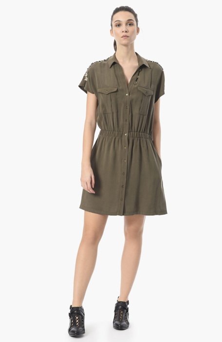 

NETWORK Casual Dress, Khaki