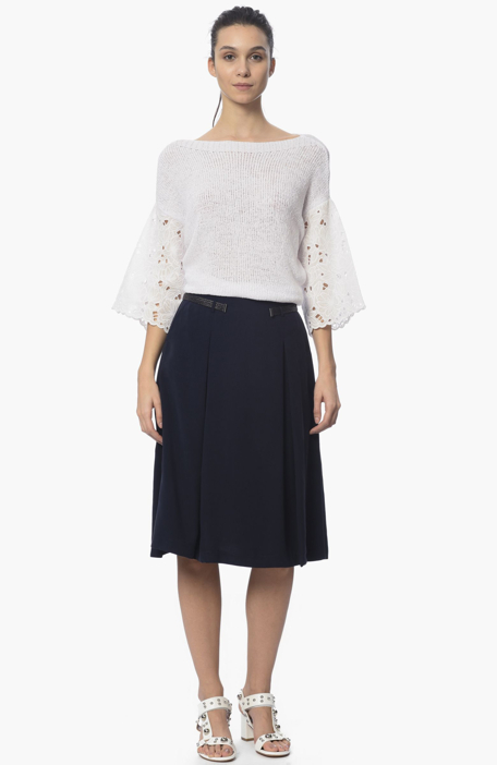 

NETWORK Skirt, Navy blue