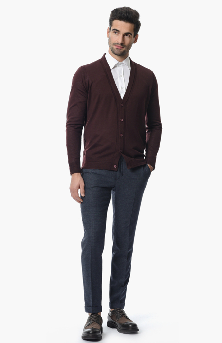 

NETWORK Cardigan, Claret red