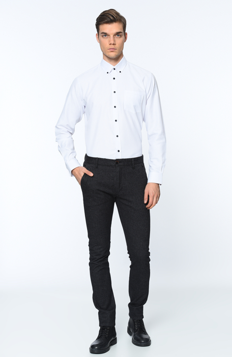 

GEORGE HOGG Shirt, White