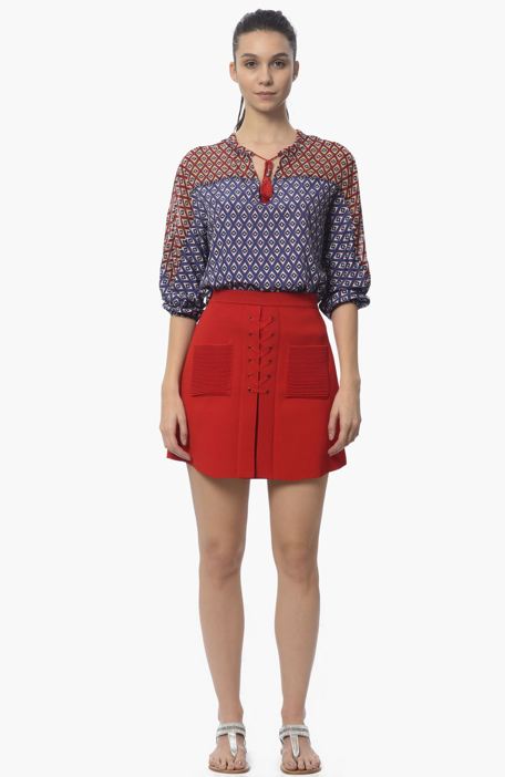 

NETWORK Skirt, Red