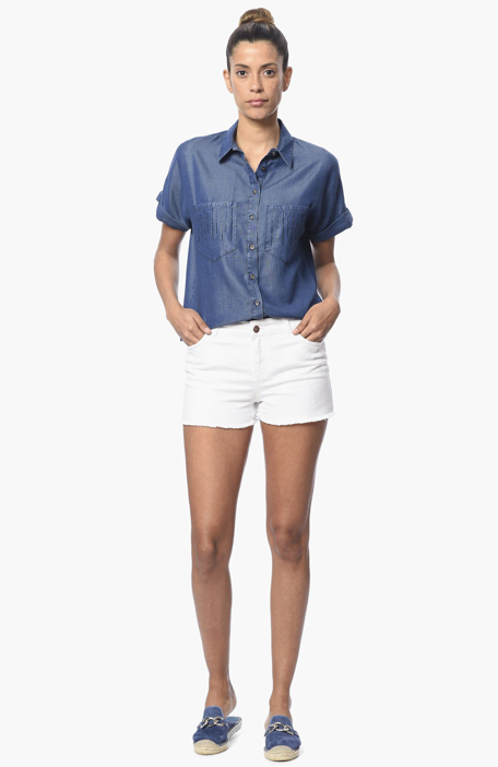 

NETWORK Shirt, Indigo blue