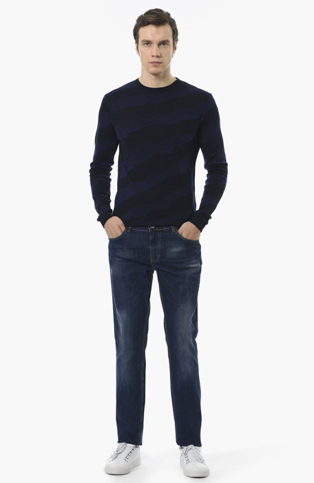 

NETWORK Trousers, Navy blue