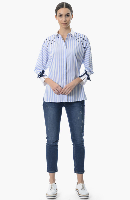 

NETWORK Shirt, Blue