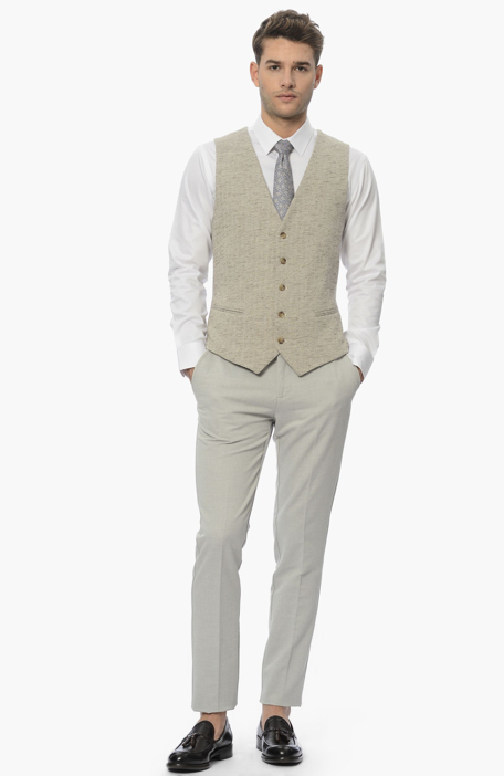 

NETWORK Jacket & Vest, Beige